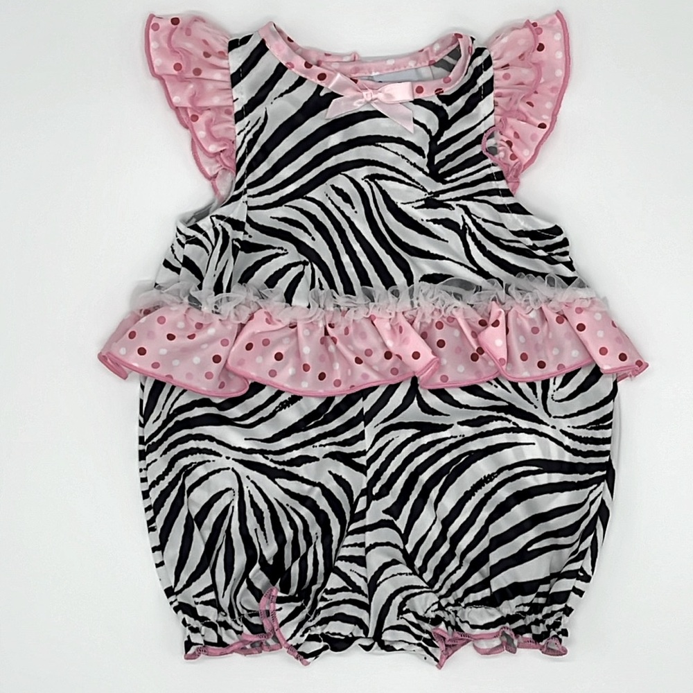 New without tags Laura Dare zebra romper - bundle discounts